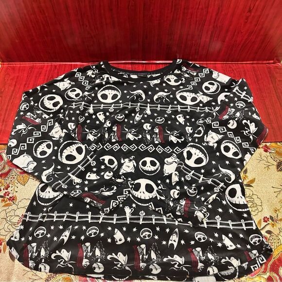 Disney The Nightmare Before Christmas Jack Skeleton & Sally Sleepwear set L - Picture 4 of 7